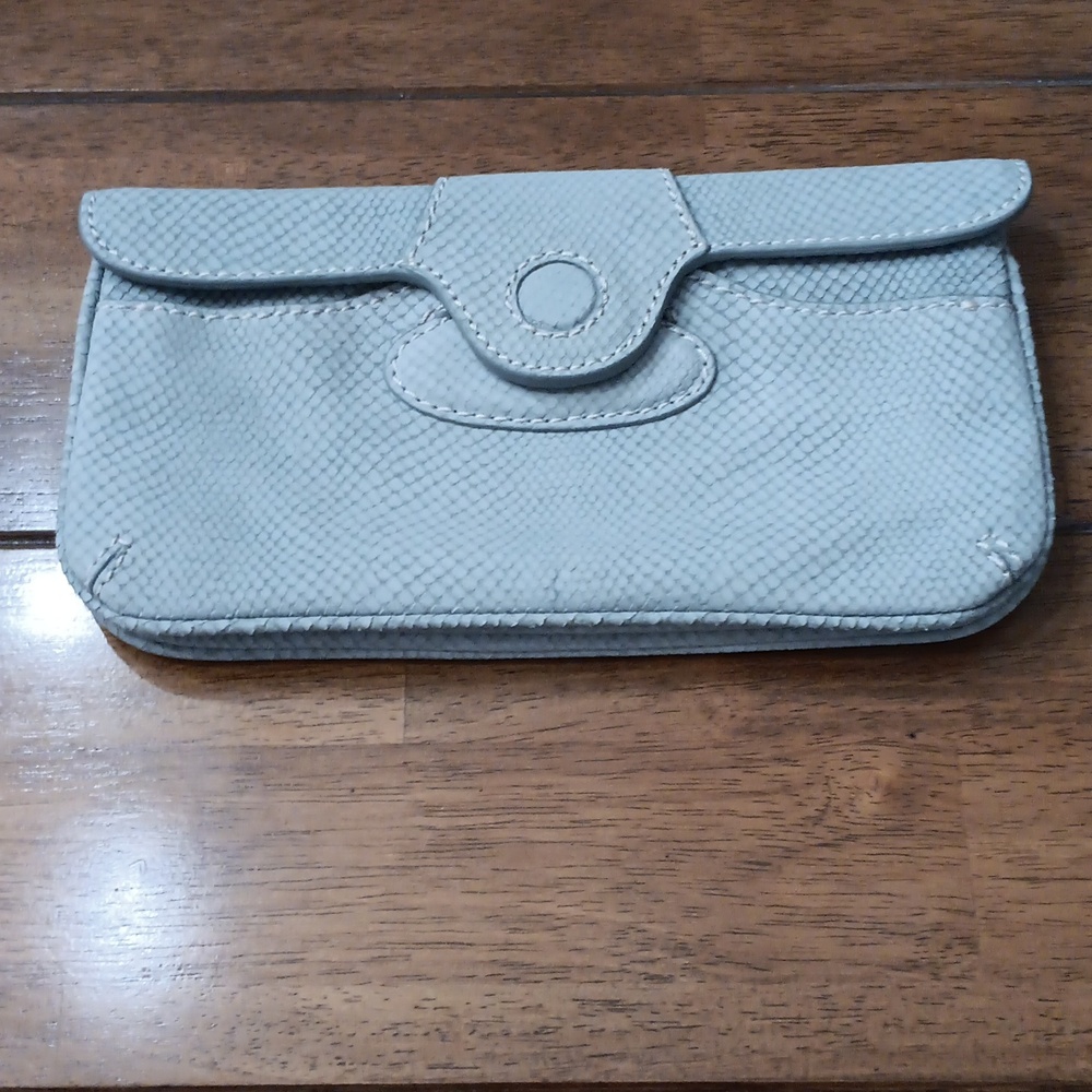 Talbots Light Blue Clutch